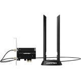 Comfast CF-AX180 Plus 1800 Mbps PCI-E Bluetooth 5.2 Dual Frequency Gaming WiFi 6 Draadloze netwerkkaart met koellichaam