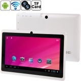 Q88 Tablet PC  7.0 inch  512 MB + 8 GB  Android 4.0  360 graden Menu roteren  Allwinner A33 Quad Core omhoog tot 1 5 GHz  WiFi  Bluetooth(White)