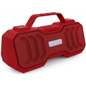 Rixing NR-4500M Bluetooth 5.0 Draagbare Outdoor Karaoke Draadloze Bluetooth-luidspreker (rood)