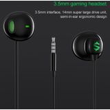 Originele Xiaomi Black Shark 3 5 mm wire-controlled Semi-in-ear Gaming Earphone  Support Calls  Cable Length: 1.2m