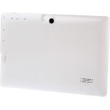 7.0 inch Tablet PC  512 MB + 4 GB  Android 4.2.2  360 graden Menu rotatie  Allwinner A33 Quad-core  Bluetooth  WiFi(White)