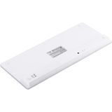 WB-8022 Ultradun draadloos Bluetooth-toetsenbord voor iPad  Samsung  Huawei  Xiaomi  tablet-pc's of smartphones  Portugese toetsen(Zilver)