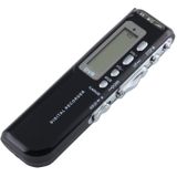 4GB digitale Voice Recorder Dictaphone MP3-speler  telefoon opname  VOX Function(Black) ondersteuning