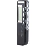 4GB digitale Voice Recorder Dictaphone MP3-speler  telefoon opname  VOX Function(Black) ondersteuning