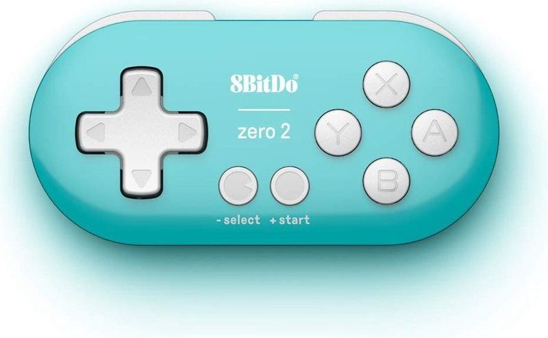 8Bitdo Zero 2 Mini Bluetooth Gamepad (Turquoise)