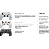8BitDo - Pro2 - Gamepad - Wit - Bluetooth - Oplaadbare Batterij