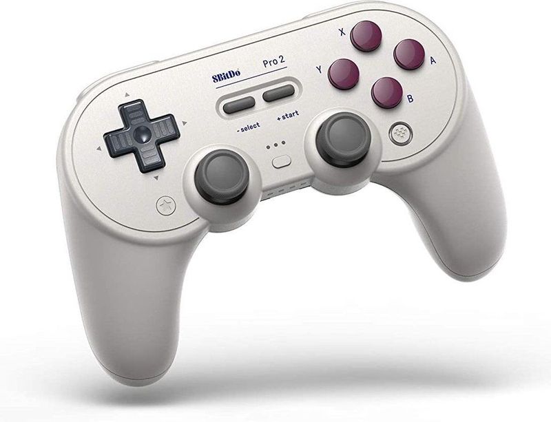 8BitDo - Pro2 - Gamepad - Wit - Bluetooth - Oplaadbare Batterij