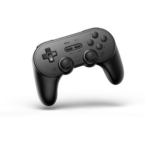 8Bitdo Pro 2 Bluetooth Controller for Switch, PC, macOS, Android, Steam & Raspberry Pi (Black Edition)