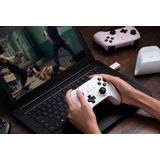 8Bitdo RET00315 game controller Wit Bluetooth Joystick Digitaal Android, PC