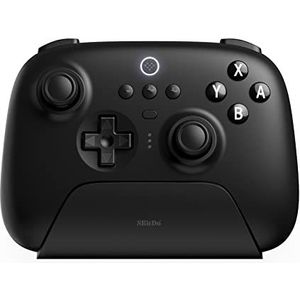 8BitDo Ultimate Bluetooth & 2.4g Controller with Charging Dock for Switch and Windows - Black