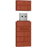 8Bitdo Wireless USB Adapter 2 - Compatibel met Switch Windows Mac Raspberry Pi