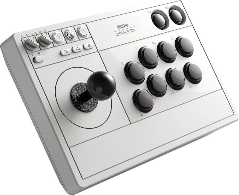 8BitDo - Arcade Stick - Wit - Geschikt voor Xbox en Windows