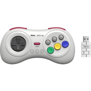 8Bitdo M30 2.4G Wireless Gamepad - White