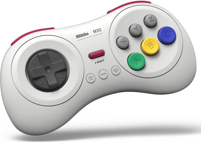 8BitDo - M30 - Bluetooth Draadloze Gamepad - Voor Nintendo Switch - Retro Design