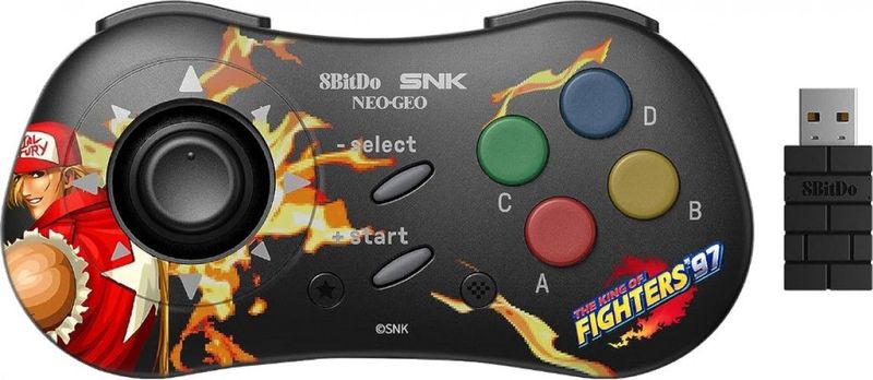 8Bitdo - Terry Bogard - Bluetooth Controller - Neo Geo - Officieel Gelicentieerd