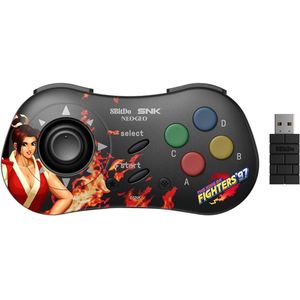 8bitdo - NEOGEO Mai Shiranui - Draadloze Gamepad - Zwart - Kunststof