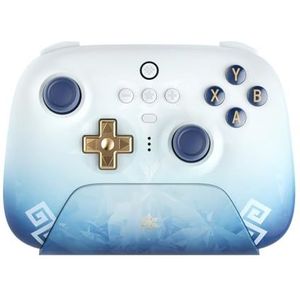 8Bitdo Ultimate 2.4G Wireless Controller for PC, Android, Steam Deck, and Apple - Chongyun Edition (Officially Licensed by Genshin Impact)