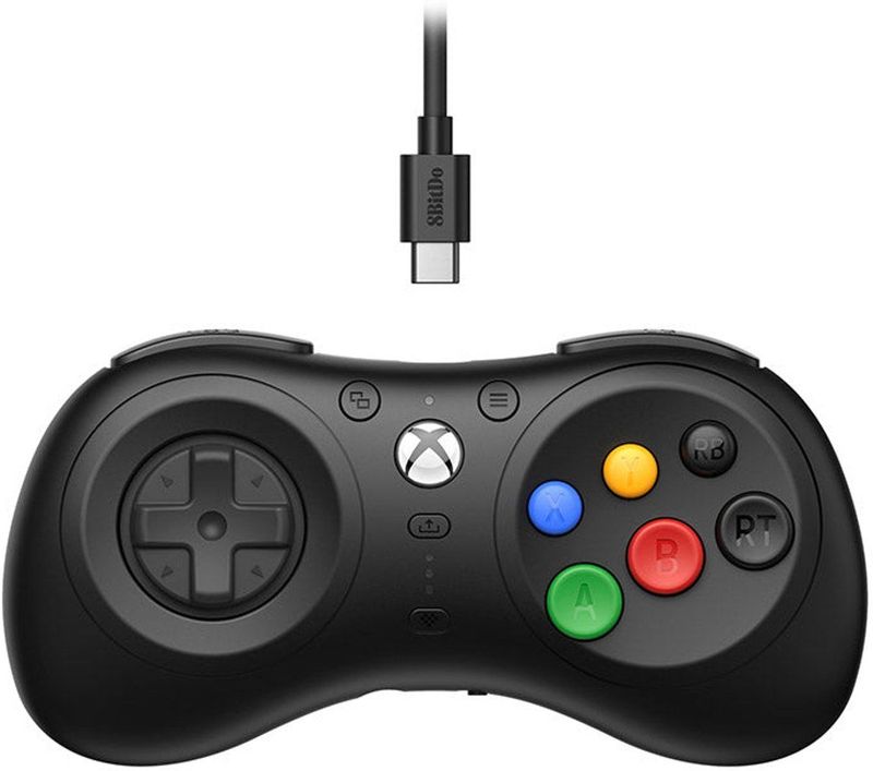 8bitdo - M30 - Bedrade Controller - Zwart - USB-C