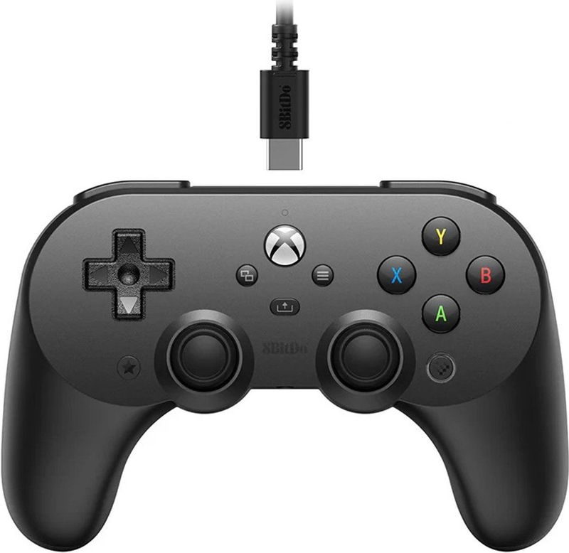 8BitDo - Pro 2 Wired Gamepad - Black - Hall Effect