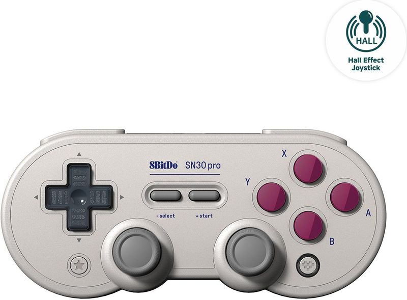 8BitDo SN30 Pro bezprzewodowy gamepad (joystick z efektem Halla) G Classic Edition Nintendo Switch