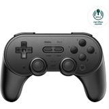 Bezprzewodowy kontroler 8BitDo Pro 2 (joystick z efektem Halla) Black Edition Nintendo Switch