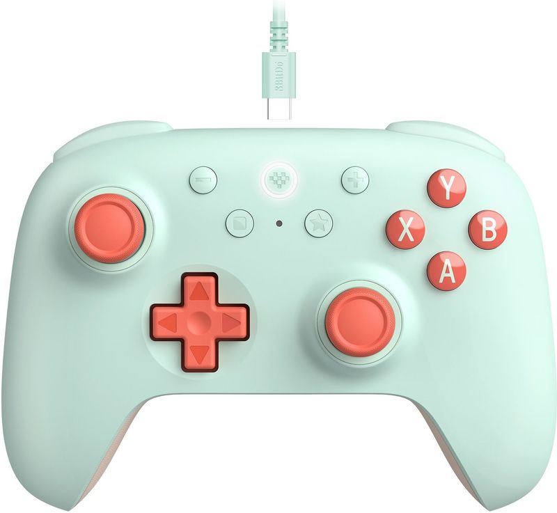 8BitDo - Ultimate 2C - Gamepad - Mintkleurig - Bedraad