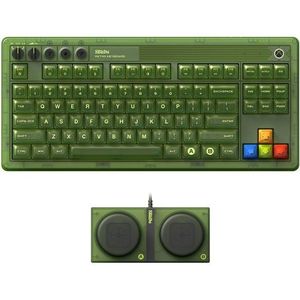 8BitDo - Retro 87 Mechanical Keyboard - Xbox Edition - Gaming Toetsenbord - Zwart - Mechanisch
