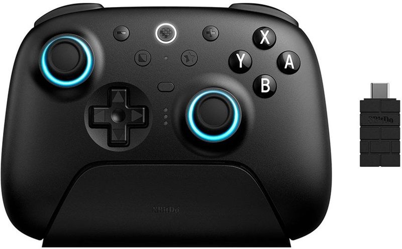 8BitDo - Ultimate Bluetooth Controller - Zwart - Voor Nintendo Switch & PC