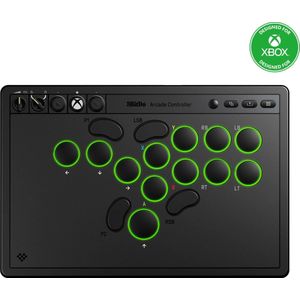8BitDo - Arcade Controller - Zwart - Compatibel met Xbox en Windows