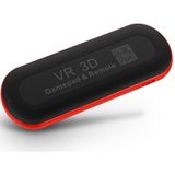 Slimme draadloze Bluetooth gamepad controller 3D VR virtual reality bril joystick afstandsbedieningen compatibel met Android/IOS (zwart)