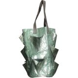 CMD-3 3 gallon opknoping aardbei PE planten tas tuinbouw bloem planten tas (groen)