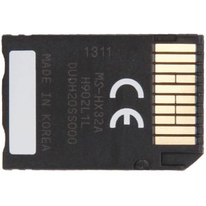 32GB Memory Stick Pro Duo HX geheugenkaart - 30MB PER tweede hoge snelheid  voor gebruik met de PlayStation Portable (100% echte capaciteit)
