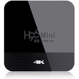 H96 MINI H8 4K UHD Smart TV box met afstandsbediening  Android 9 0 RK3228A Quad-Core Cortex-A7  1GB + 8GB  ondersteuning WiFi & BT & AV & HDMI & Ethernet