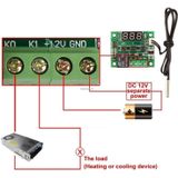 XH-W1209 digitale koel/warmte temperatuur thermostaat thermometer controller aan/uit schakelaar