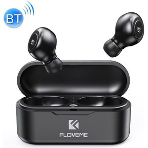FLOVEME universele Bluetooth 5 0 oordopjes stereo headset in-ear oortelefoon met Oplaaddoos