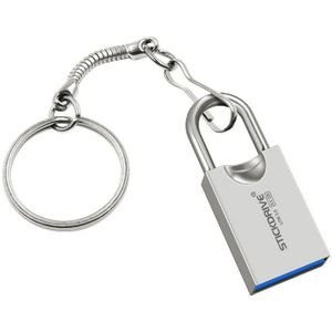 STICKDRIVE 32GB USB 3 0 hoge snelheid creatieve liefde Lock Metal U schijf (zilver grijs)