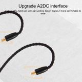 ZS0027 3 5 mm naar A2DC hoofdtelefoon audiokabel voor audio-technica ATH-LS50 E40 E70 CKR100 CKS1100