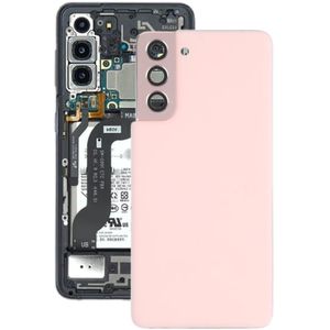 Batterij Achterkant met Camera Lens Cover voor Samsung Galaxy S21 5G (Pink)