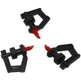 10 PCS Micro-Drip Irrigatie Accessoires verkopen 360 graden roterende Sprinkler Threaded Interface