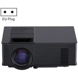VS-314 miniprojector 1500ANSI LM LED 800x480 WVGA multimedia videoprojector  ondersteuning voor VGA / HDMI / USB / TF-kaart / AV / TV-interfaces  projectieafstand: 1 2-5 m