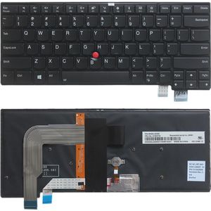 High-Tech Place Amerikaans toetsenbord met achtergrondverlichting voor Lenovo Thinkpad T460S T470S