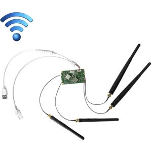 VM5G 1200Mbps 2.4 GHz & 5GHz dual band WiFi module met 4 antennes  ondersteuning van IP Layer/MAC Layer transparante transmissie  toegepast op repeater/Bridge & AP & remote video transmissie
