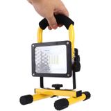 30W 2400LM High Power Handheld LED Floodlight buiten Lamp  24 LED 3ATM waterdichte 3 modi draagbaar  AC 90 - 240V(Colorful Light)