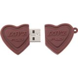 Dubbele harten stijl 4GB USB Flash-schijf