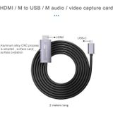 Z36A HDMI Man naar USB-C / Type-C Male HD Video Capture Card  kabellengte: 2m