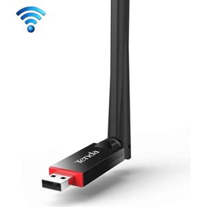 Tenda U6 WiFi-adapter - 300 Mbps - Externe Antenne - Zwart