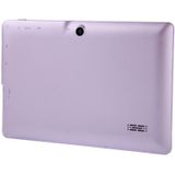 7.0 inch Tablet PC  512 MB + 4 GB  Android 4.2.2  360 graden Menu rotatie  Allwinner A33 Quad-core  Bluetooth  WiFi(Purple)