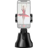 Apai Genie 360 Graden Rotatie Panoramisch hoofd Bluetooth Auto Face Tracking Object Tracking Houder met telefoon klem voor smartphones  GoPro  DSLR Camera's (Zwart)