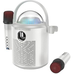 hoco BS59 Pearlescent draadloze karaoke Bluetooth-luidspreker met dubbele microfoon