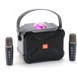 T&G TG543 Kleurrijke gentegreerde draagbare karaoke draadloze Bluetooth-luidspreker